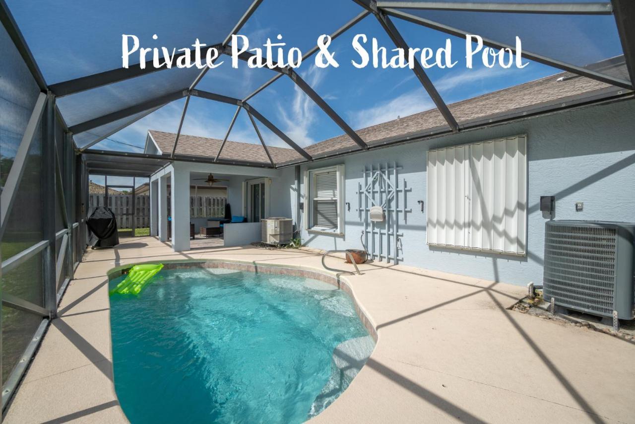 Serene Seaside Retreat - Dog Friendly - 2Br Townhouse With Shared Heated Pool Steps To Paradise Beach! Мелбърн Екстериор снимка